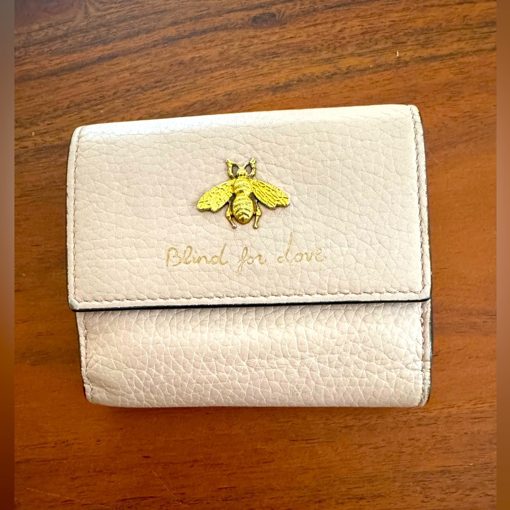 Gucci Blind for Love trifold wallet